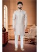Skin gold semi indowestern with pollo pant