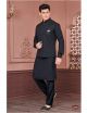 Black Kurta Pajama with Nehru Jacket