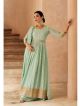 Mint Green Embroidered Anarkali Suit