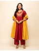 Red Readymade Alia Suit