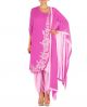 Fuchsia Georgette Suit with Dhoti Pant