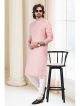 Peach Straight Kurta Pajama