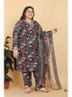 Black Plus Size Pant Style Suit