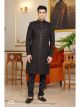 Dark Wine Indo Western Sherwani