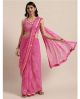 Pink Lahariya Printed Saree