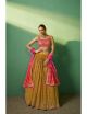 Mustard Lehenga Choli For Wedding