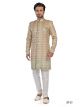 Multi Color Semi Indo Western with Aligadhi Pant