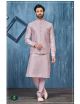 Light Onion Kurta Pajama With Modi Jacket