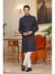 Dark Navy Indo Western For Men