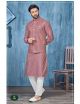 Onion Kurta Pajama With Modi Jacket