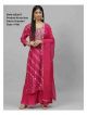 Pink Designer Chanderi Suit