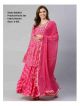 Pink Designer Muslin Suit