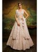 Cream lehenga for wedding party