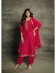 Red Shilpa Shetty Bollywood Suit