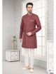Dark Onion Semi Indo-Western