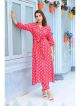 Pink Muslin Casual Kurti