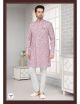 Light Onion Semi Indo-Western For Men