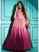 Pink Chinon Gown