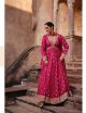 Pink  Pure Viscose Jacquard Silk Alia Cut Suit