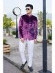 Magenta Velvet Jodhpuri