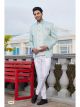 Pista Art Silk 3 Pcs-Jacket Jodhpuri