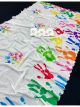 Hands Printed Holi Saree