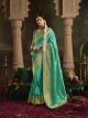 Silk Saree Green with blouse