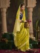 Silk Saree Dark Mustard with blouse
