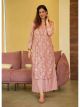 Pink Pure Muslin Kurti With plazo