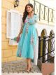 Baby Blue Kota Checks Kurti