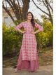 Printed Rayon Kurti With Palazzo
