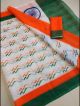 Tri Color Linen Digital Printed Saree