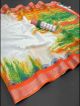 Heavy Linen Tiranga Saree