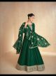 Green Floor Length Elegant Anarkali Suit