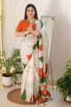 Georgette Tiranga Saree