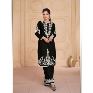 Ladies dress palazzo best sale