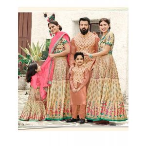 Mom And Daughter Matching Lehenga and Dress - Lable Rahul Singh